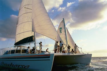 Tour en catamarán de vela y snorkel en Nassau